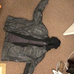 Leather jacket